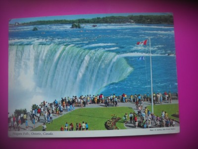 HOPCT 7475 CASCADA NIAGARA -STAMPILOGRAFIE -CANADA-AMERICA DE NORD -CIRCULATA foto