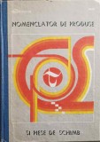 Nomenclator Produse &amp; Piese Schimb Tehnoton, 1960, 256 pagini, Tehnica, Constructii