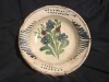 Design / Vintage - Farfurie deosebita cu flori URCC Turda mijlocul sec XX !
