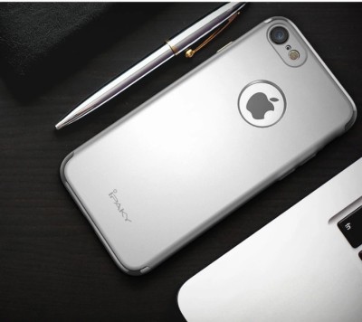 Husa IPAKY Office Style Full Protection - Hybrid - iPhone 7 (Silver) foto