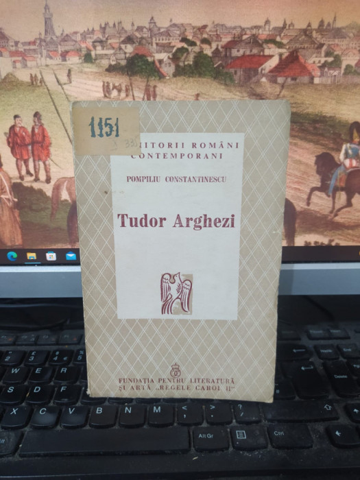 Pompiliu Constantinescu, Tudor Arghezi, exemplar Ștefan Voitec, Buc. 1940, 208