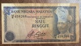 B11 7 - Bancnota foarte veche - Malaezia - 1 ringgit