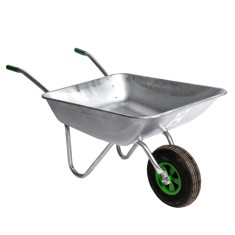 Roaba metalica Micul Fermier 80L cuva otel zincat G01