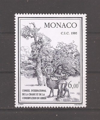 Monaco 1995 - Adunarea Generală a Consiliului Internațional pentru V&amp;acirc;nătoare,MNH foto