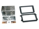 Cadru Radio ACV 2 DIN Black Rubber-Touch pentru Seat, VW, &Scaron;koda 391320-10