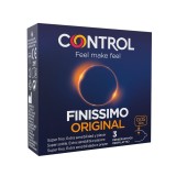 Control Condoms-Finissimo Prezervative 3 Bucăți-Latex