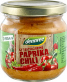 Crema tartinabila cu ardei rosu si chilli bio 180g Dennree