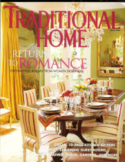 Revista SUA &amp;quot;TRADITIONAL HOMES&amp;quot;, lb. engleza, martie 2003, 164 pagini foto