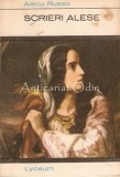 Scrieri Alese - Alecu Russo, Albatros 1970, 363 pagini, Roman