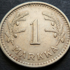 Moneda istorica 1 MARKKA - FINLANDA, anul 1933 * cod 3168