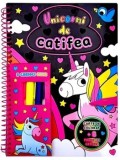 Cumpara ieftin Unicorni de catifea. Carte de colorat/***