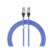 CABLU alimentare si date Baseus CoolPlay, Fast Charging Data Cable pt. smartphone, USB Type-C la USB Type-C 100W, 1m, albastru &quot;CAKW000203&quot; (timbru ve