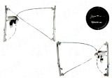 Macara geam Renault Clio III (R0/1) 09.2005-05.2009 Fata Stanga electrica cu motoras 6055PSE7, cu 3 usi