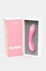 Vibrator Punctul G Bloom Dual Pleasure, Roz, 18 cm