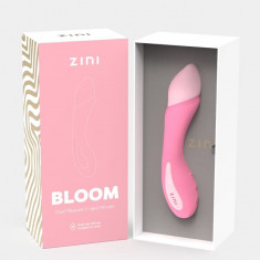 Vibrator Punctul G Bloom Dual Pleasure, Roz, 18 cm