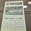 Program meci fotbal Sportul Studentesc - FCM Brasov mai 1989