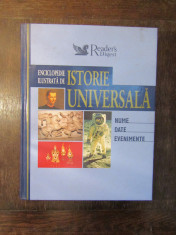 ENCICLOPEDIE ILUSTRATA DE ISTORIE UNIVERSALA .READER&amp;#039;S DIGEST foto