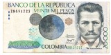 Columbia 20 000 Pesos 2008 P-454 Seria 28451727