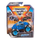 MONSTER JAM MASINUTA METALICA MEGALODON ALBASTRU SCARA 1 LA 64, Spin Master