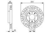BOSCH 0 986 479 C35 Disc frana