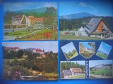 HOPCT LOT 3513 - IP -4 CARTI POSTALE- PREDEAL-JUD BRASOV-CIRCULATE, Circulata, Printata