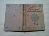 LES ETRENNES MERVEILLEUSES - Almanacu-Keepsake 1914 - 352 p, 28 gravures, Alta editura