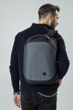 Rucsac pentru barbati, Arctic Hunter, Gri, Nylon, 47 x 32 x 16, cm
