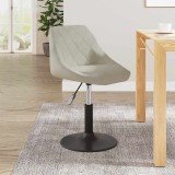 vidaXL Scaun de bucătărie, crem, catifea 3088812