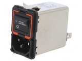 Conector Alimentare AC Tată 10A 250VAC