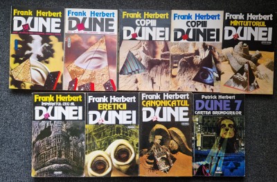SERIA DUNE - Frank Herbert (9 volume - complet) foto