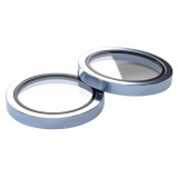 Folie de protectie Camera Spate Etteri pentru Apple iPhone 17, Sticla Securizata, Albastra