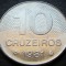 Moneda 10 CRUZEIROS - BRAZILIA, anul 1981 * cod 4890