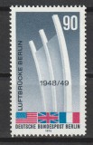 GERMANIA BERLIN 1974 EVENIMENT ISTORIC , BLOCADA BERLINULUI, TIMBRU NESTAMPILAT