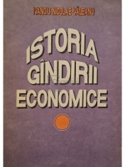 Ivanciu Nicolae-Valeanu - Istoria gandirii economice (Editia: 1992) foto
