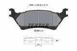 Set placute frana TEXTAR 2538401