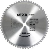 Disc fierastrau wolfram pentru lemn 400 mm x 60T YATO