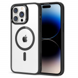 Husa ESR Ch Halolock MagSafe pentru Apple iPhone 14 Pro Transparent/Negru, Carcasa
