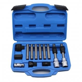 Set 13 Piese Hex, Torx, Spline pentru alternatoare foto