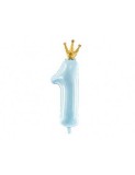 Cumpara ieftin Balon Cifra 1 Bleu Little Prince 100 cm