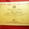Diploma de Merit ,pe carton ,-Scoala nr.4 Resita 1955 semnata de Coriolan Cocora