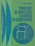 Probleme de stabilitate dinamica in constructii