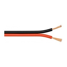 Cablu boxe 2x0.75mm CCA rosu/negru Goobay 15022