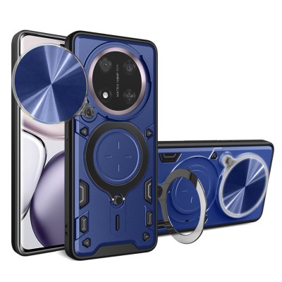 Husa Honor Magic7 Lite Techsuit CamGuard Pro, albastru foto