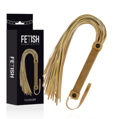 FETISH SUBMISSIVE ORIGEN - VEGAN LEATHER WHIP foto