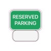 Abtibild &quot;RESERVED PARKING&quot; Cod: TAG 030 / T2 Automotive TrustedCars, Oem