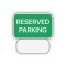 Abtibild &quot;RESERVED PARKING&quot; Cod: TAG 030 / T2 Automotive TrustedCars