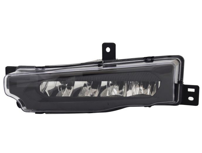 Proiector ceata BMW X3 (G01), 06.2017-07.2021; X4 (G02), 03.2018-, partea stanga, TYC, LED; negru