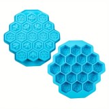 Cumpara ieftin Forma pentru cuburi de gheata Edman Honey, silicon, albastru