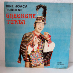 Gheorghe Turda - Bine joaca turdenii -album disc vinil vinyl LP Electrecord 1977
