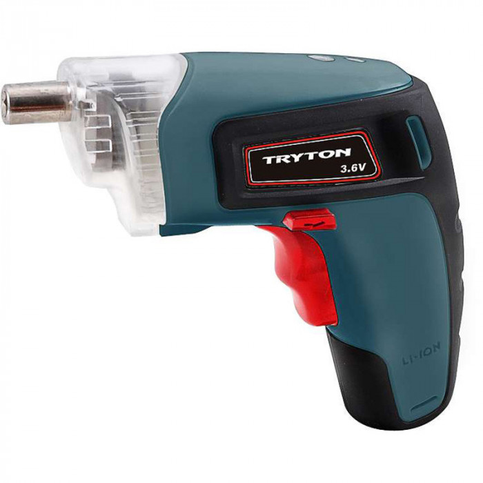 Masina de insurubat Tryton, 3.6 V, 1.3 A, Li-Ion, 3 Nm, 230 rpm, USB, lumina LED